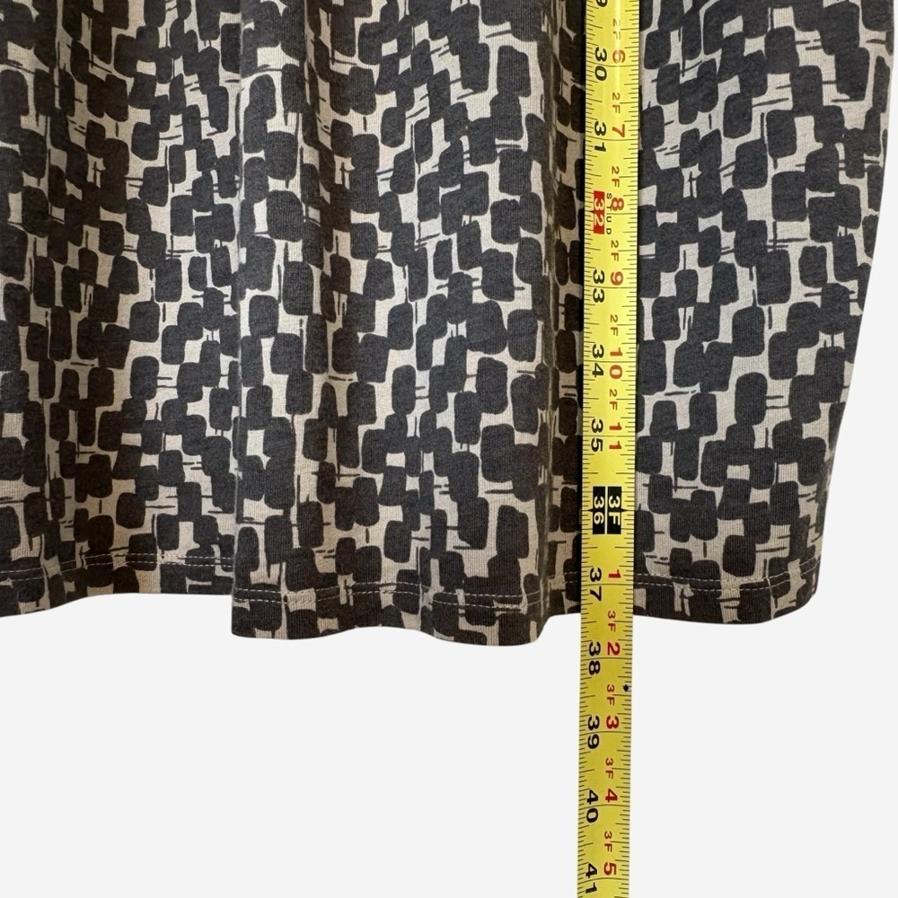 Boden Geo Print Jersey Dress Short Sleeve Modal Cotton Pockets Stretch - Picture 8 of 11